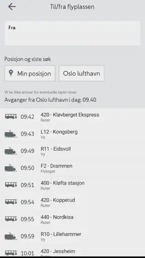 Avinor screenshot