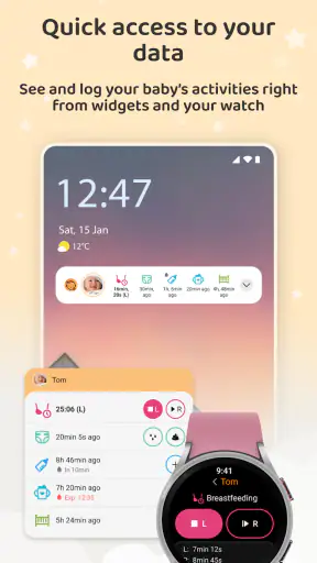 Baby Daybook－Tracker, Schedule screenshot
