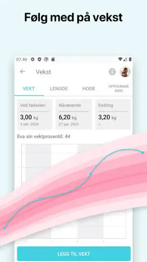 Baby +| følg babyens utvikling screenshot