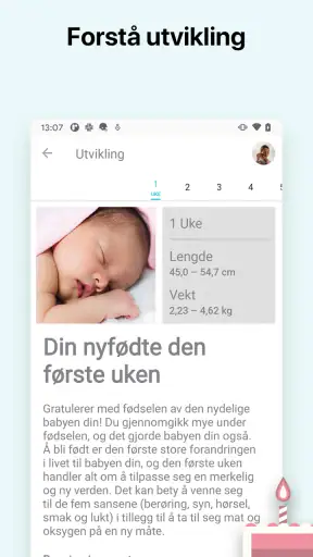 Baby +| følg babyens utvikling screenshot
