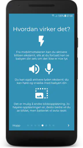 BabyCam - Baby overvåkning screenshot
