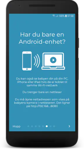 BabyCam - Baby overvåkning screenshot