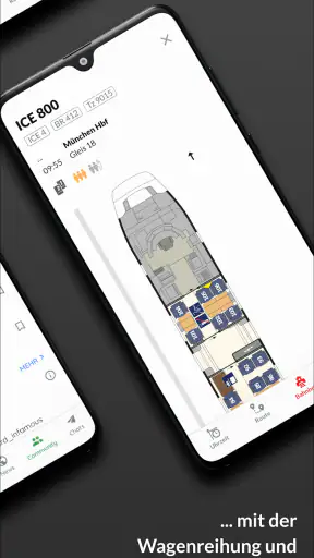 Bahn: Fahrplan & Live Tracking screenshot