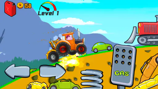 Barnas Monstertruck Løp screenshot