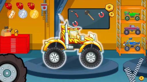 Barnas Monstertruck Løp screenshot