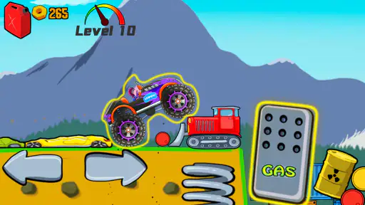 Barnas Monstertruck Løp screenshot