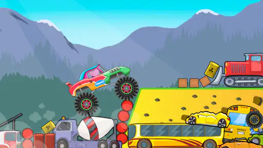 Barnas Monstertruck Løp screenshot