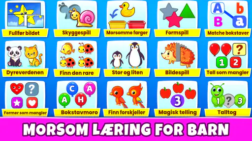 Barnespill: Spill og Lær screenshot