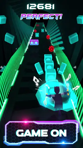 Beat Blader 3D: EDM Music Race screenshot