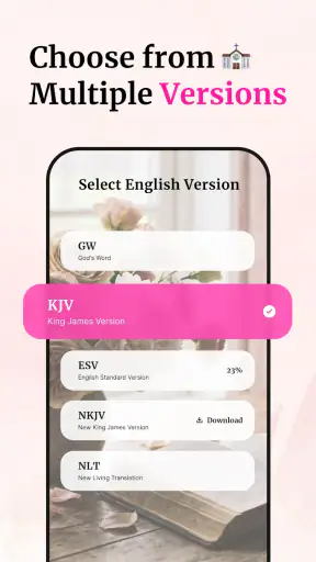 Bibel for kvinner–Hellig Bibel screenshot
