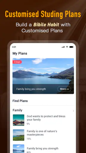 Bible Daily, KJV Bible + Audio screenshot