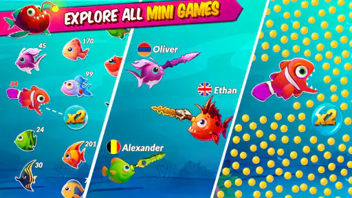 Big Eat Fish Games Shark Games screenshot