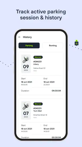 Bikeep screenshot