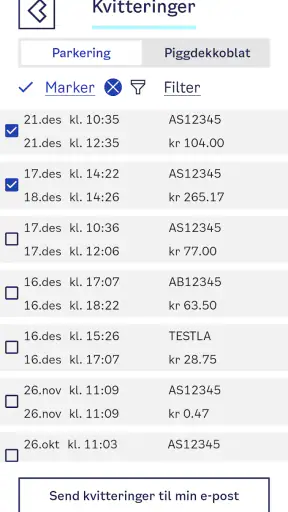 Bil i Oslo screenshot