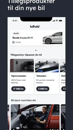 Bilhold screenshot