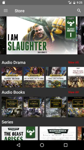 Black Library Audio screenshot
