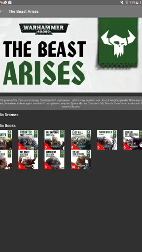 Black Library Audio screenshot
