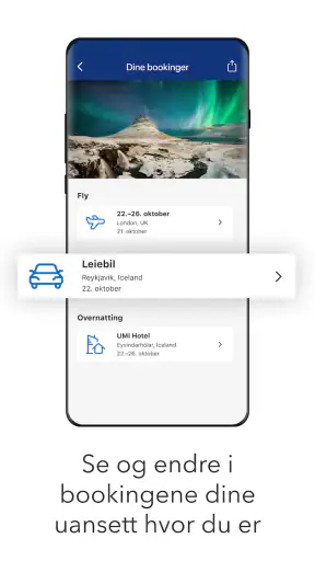 Book hotell på Booking.com screenshot