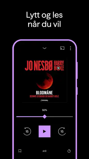 BookBeat – Lydbøker og e-bøker screenshot