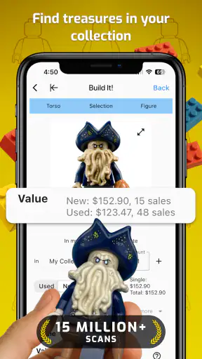 BrickScan: AI Minifig Scanner screenshot
