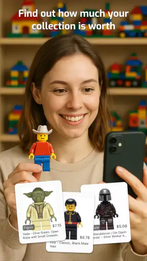 BrickScan: AI Minifig Scanner screenshot