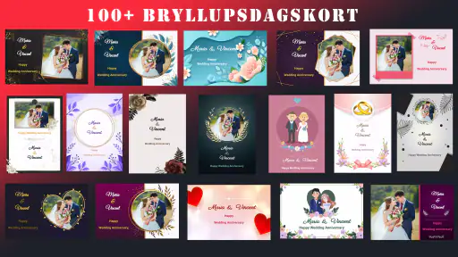 Bryllupsinvitasjon screenshot