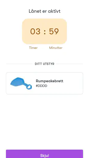 BUA selvbetjening screenshot