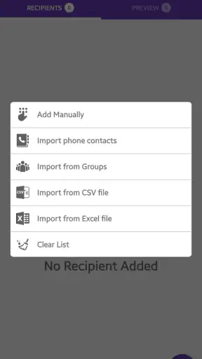 Bulk SMS Sender screenshot