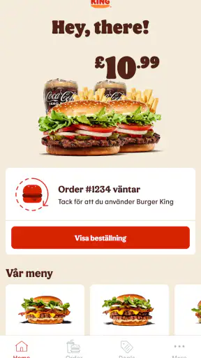 Burger King Norge screenshot