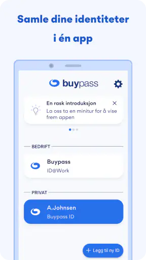 Buypass ID screenshot