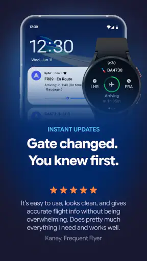 byAir: Flight Tracker & Status screenshot