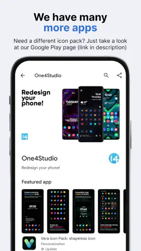 Caelus White: linear icon pack screenshot