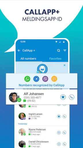 Callapp: Anrops-ID & Opptak screenshot