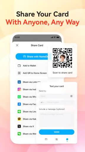 CamCard-AI Scanner, Transcribe screenshot