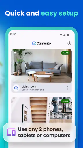 Camerito: Sikkerhetskamera screenshot
