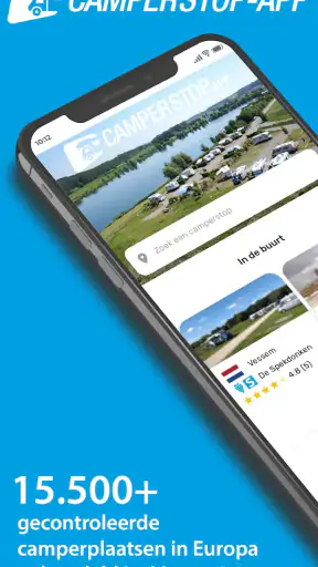 Camperstop-App Camperplaatsen screenshot