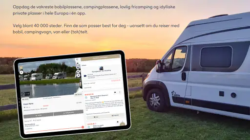 Camping-App.eu Norge & Europa screenshot