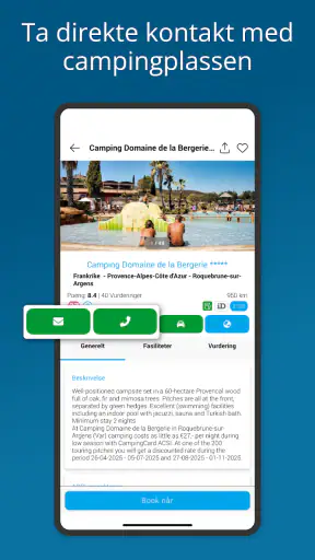 CampingCard ACSI screenshot