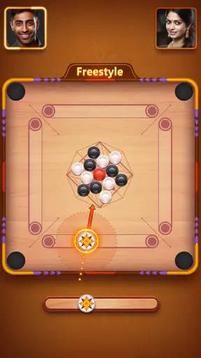 Carrom Plus-Disc Board Game screenshot