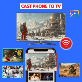 Cast telefon til TV screenshot