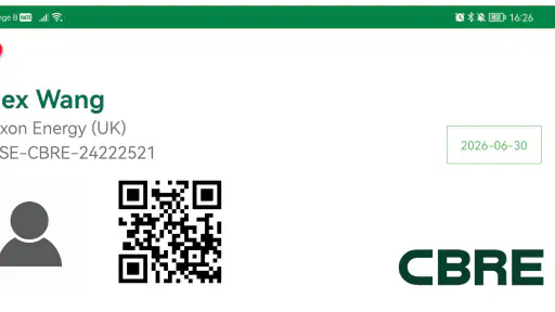 CBRE SAFE screenshot