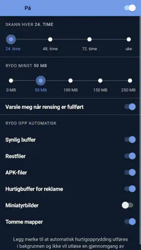 CCleaner – opprydding screenshot