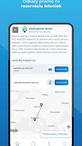 Cestujeme lacno screenshot