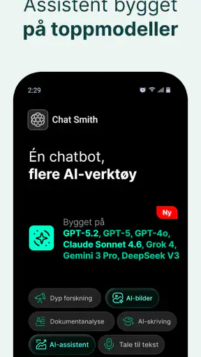 Chat Smith: KI Chatbot & Agent screenshot