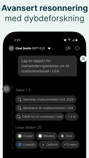 Chat Smith: KI Chatbot & Agent screenshot