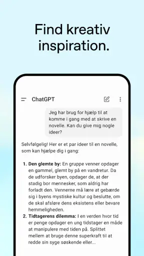 ChatGPT screenshot