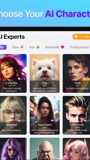 Chatty: AI Roleplay Characters screenshot