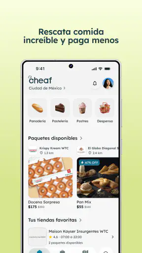 Cheaf: Salva comida y ahorra screenshot
