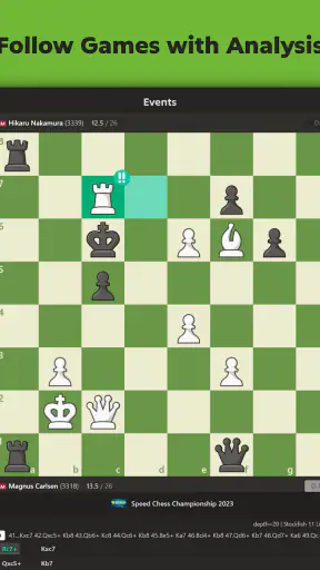 Chess Events: Games & Results screenshot
