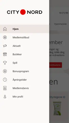 City Nord Fordelsklubb screenshot